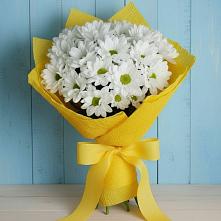 Букет цветов из:  Хризантемы в Трехгорку