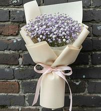 Букет цветов из:  Гипсофила в Трехгорку