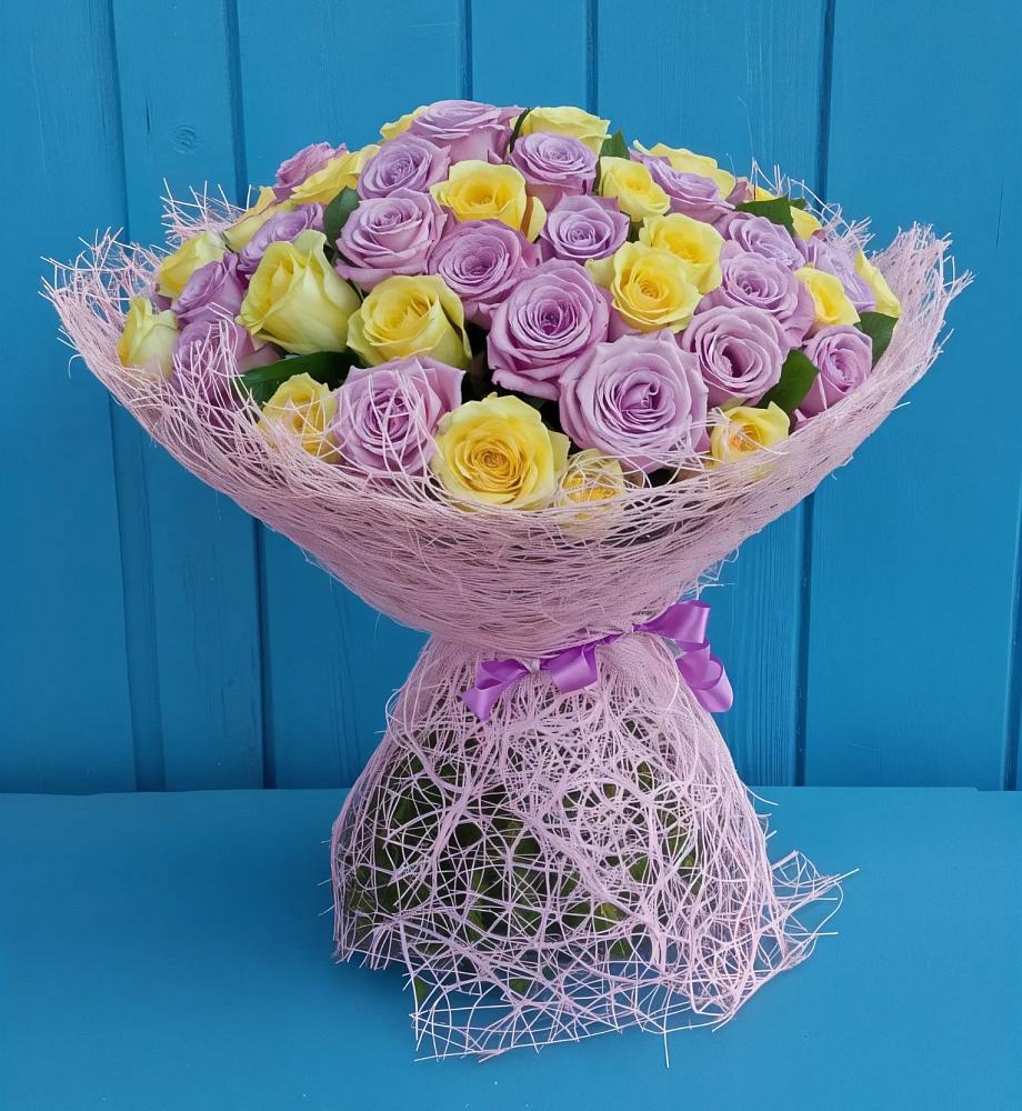 Букет 101 Волшебный Миг в Трехгорку