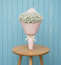 Букет цветов из:  Гипсофила в Трехгорку