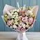 Букет цветов из: Альстромерии и Розы в Трехгорку