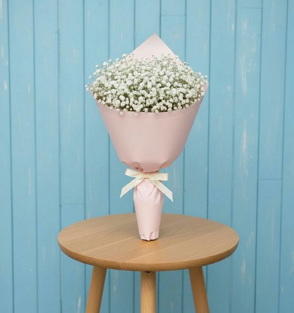 Букет цветов из: Гипсофила в Трехгорку