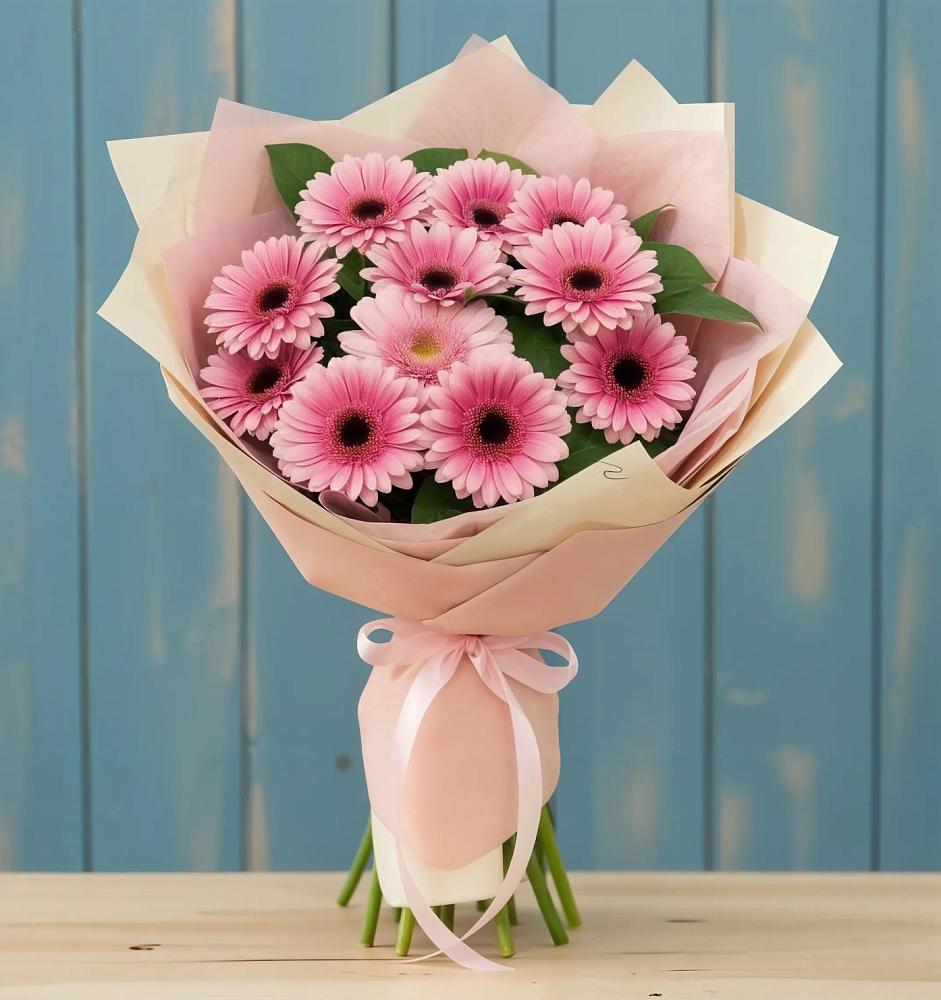 Букет цветов из: Герберы в Трехгорку