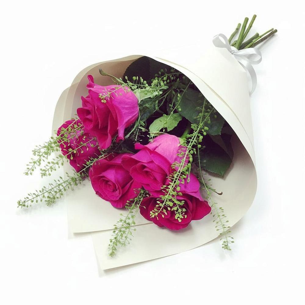 Букет цветов из: Розы в Трехгорку