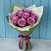 Букет Розы Фёрст Леди в Трехгорку