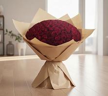 Букет 101 Красная роза в Трехгорку