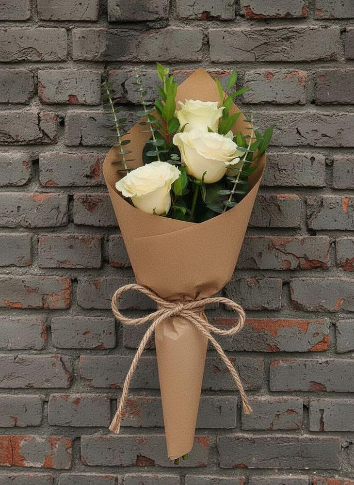 Букет цветов из: Розы в Трехгорку