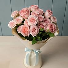 Букет Розовый шарм в Трехгорку