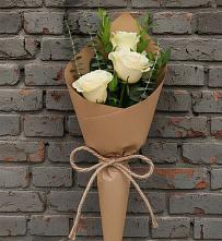 Букет цветов из:  Розы в Трехгорку