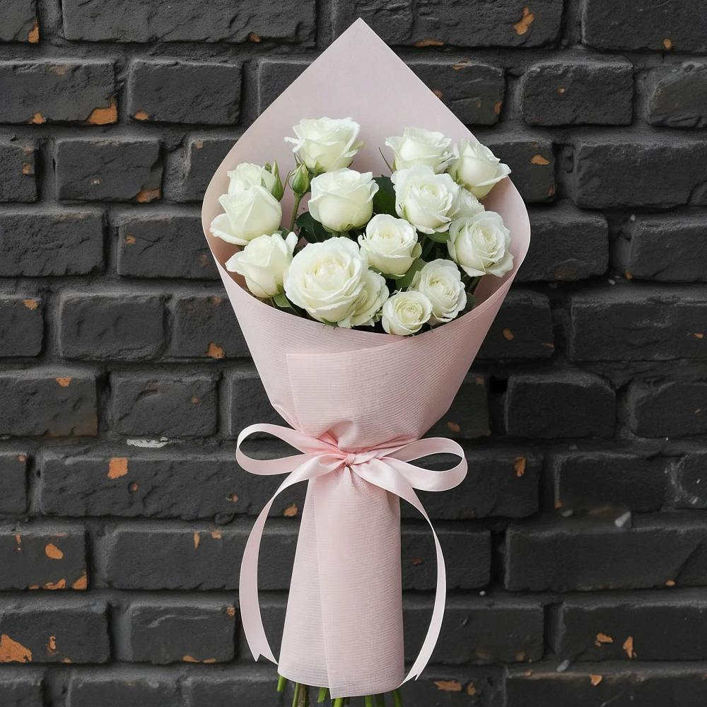 Букет цветов из: Розы в Трехгорку