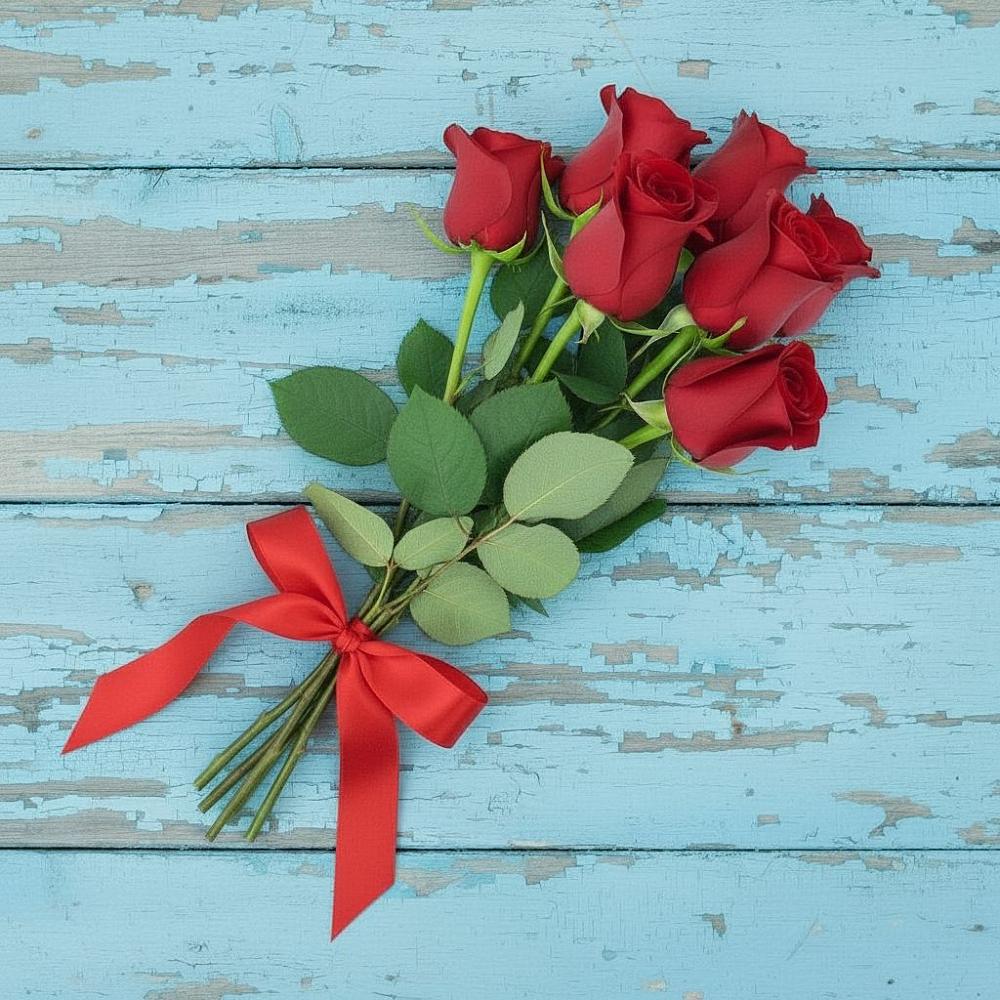 Букет Красные розы в Трехгорку