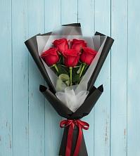 Букет цветов из:  Розы в Трехгорку