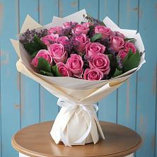 Букет цветов из:  Розы в Трехгорку